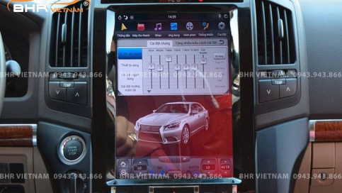 Màn hình DVD Android Tesla Toyota Land Cruiser 2008 - 2015